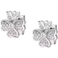 Orecchini Amen Donna Quadricuore in Argento Zircone EQUSBB - EQUSBB